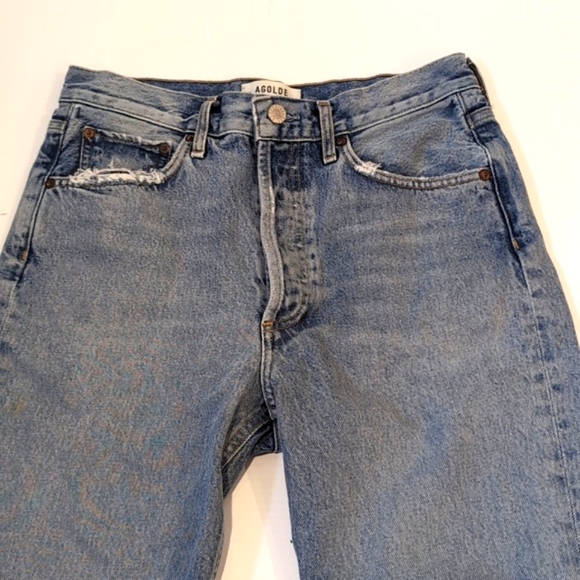 Agolde Riley Crop Jeans - Picture 3 of 15